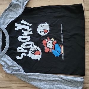 Jumping beans, size6, black and gray long sleeve.